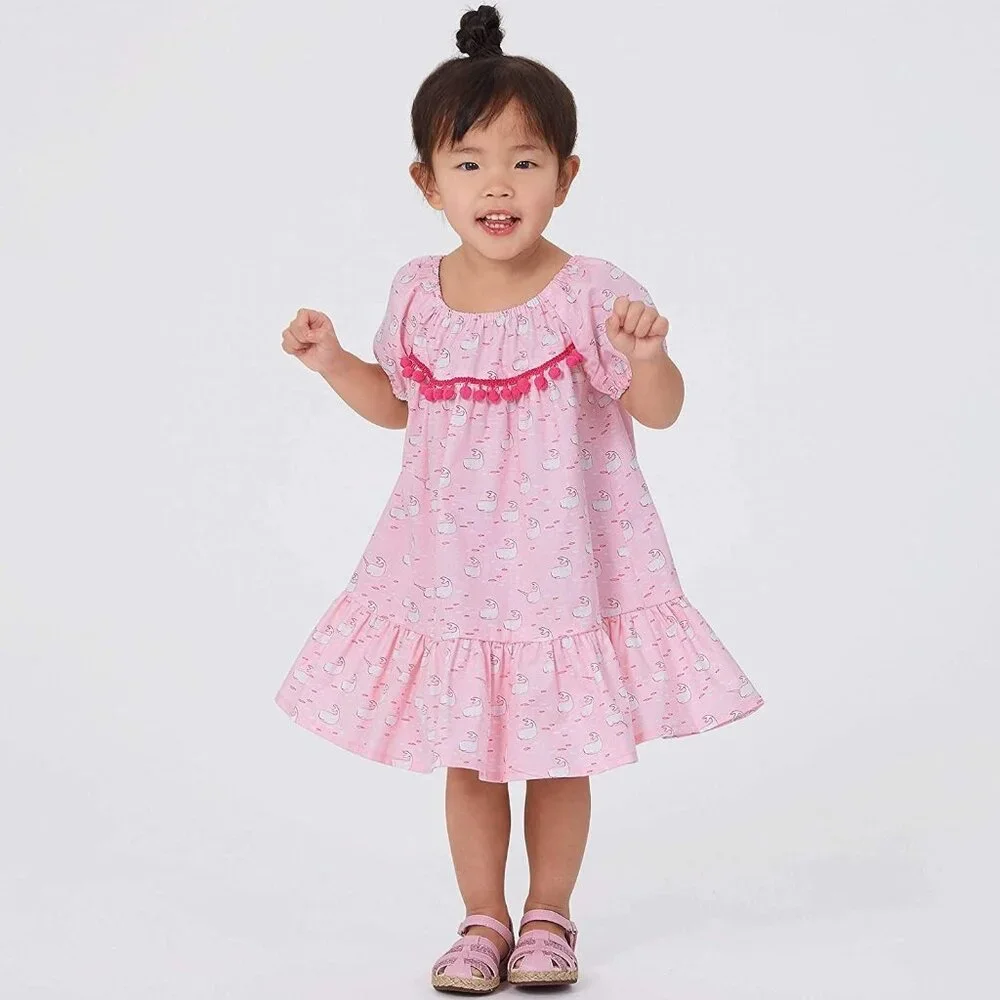 New Look Sewing Pattern N6629 10100 Dress Toddlers‎ Size 1/2-4